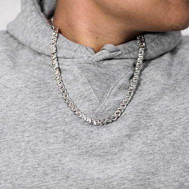 14k White Gold Avianne Link Chain 7 mm